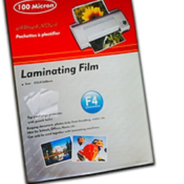 

Kekinian - PLASTIK LAMINATING F4 / LAMINATING FOLIO 100 MICRON AMANDA