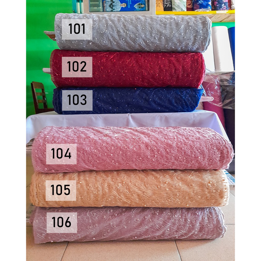 Kain Brukat / Kain Brokat / Kain Brukat tile per meter