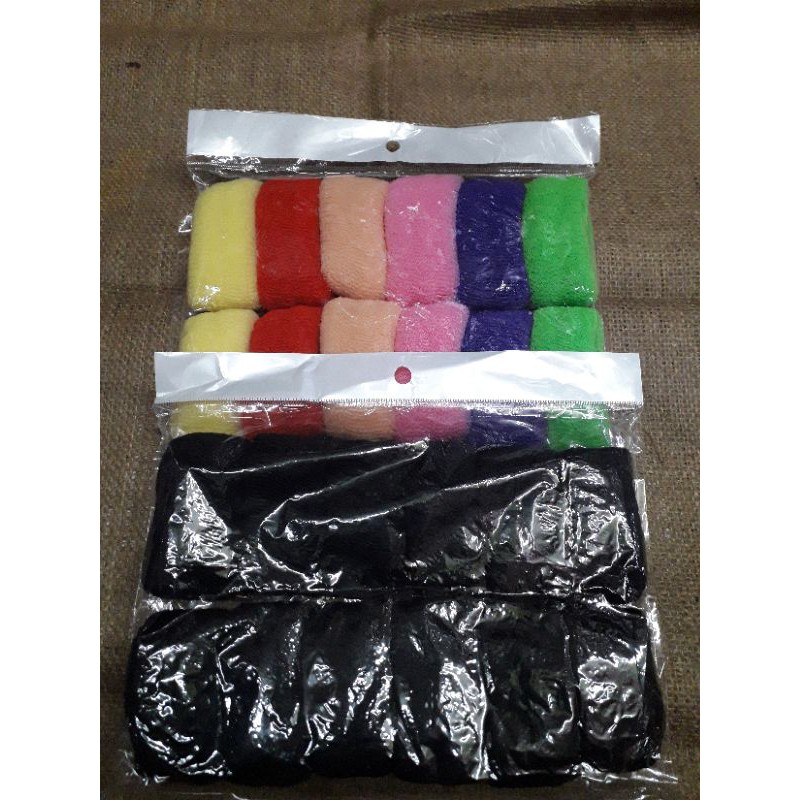 ikat rambut atau kunciran rambut (isi 12 pcs)