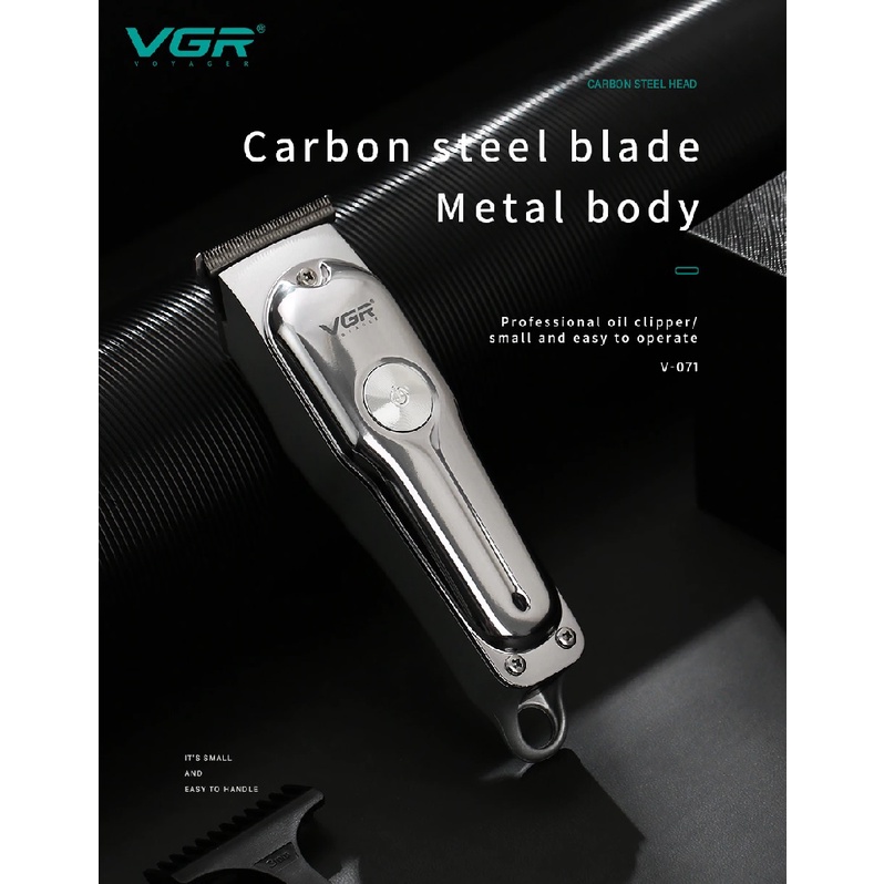 VOYAGER VGR V-071 - Professional Electric Hair Trimmer - Alat Pencukur Rambut Elektrik Pria Masa Kini