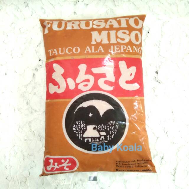 FURUSATO Pasta Miso Merah 1 Kg Halal │ Tauco Ala Jepang untuk Sup Miso Soup Ramen Udon