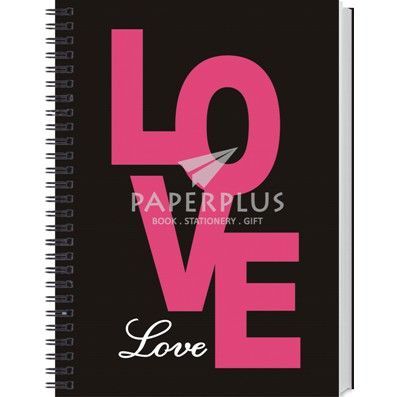 

Spiral Notebook A5 100 Love - HC