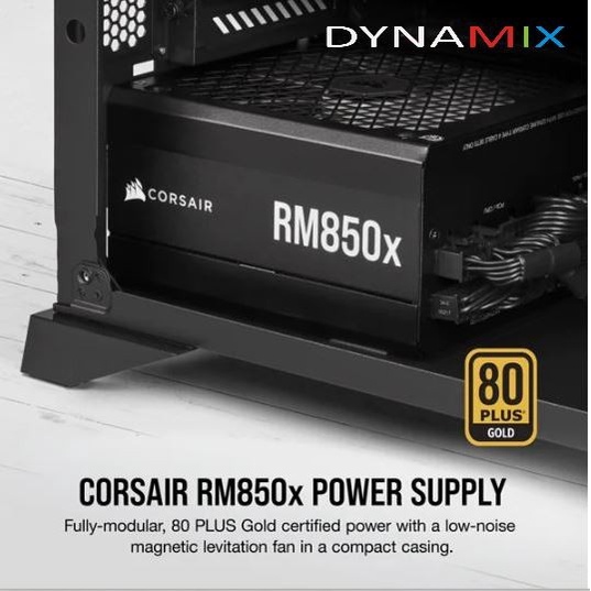 Corsair RM850X RMX850 Power Supply 80Plus Gold Certified Fully Modular 2021 Edition GARANSI RESMI | PSU