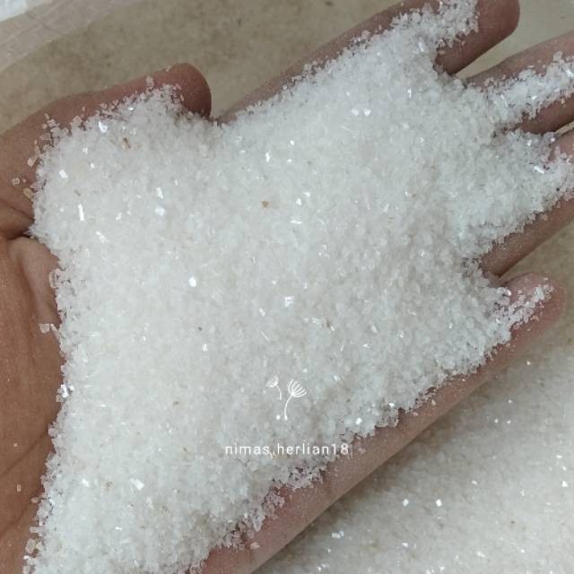 Pasir SILICA PUTIH HALUS 1 kg - SILIKA Aquascape Aquarium 1kg kilogram