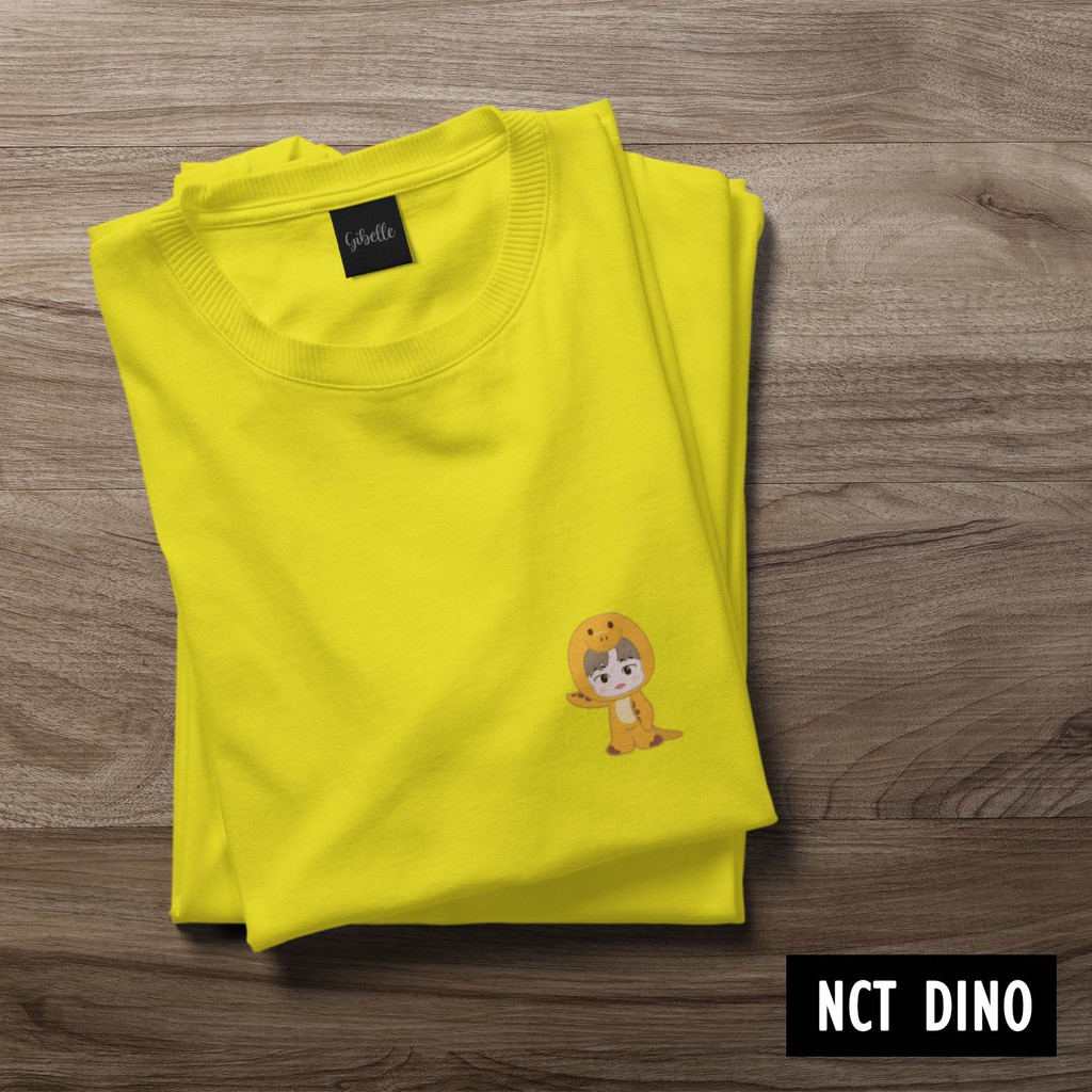 [KAOS ANAK] NCT hot Sauce dino rex premium quality jisung jaemin mark haechan full cotton combed 30s