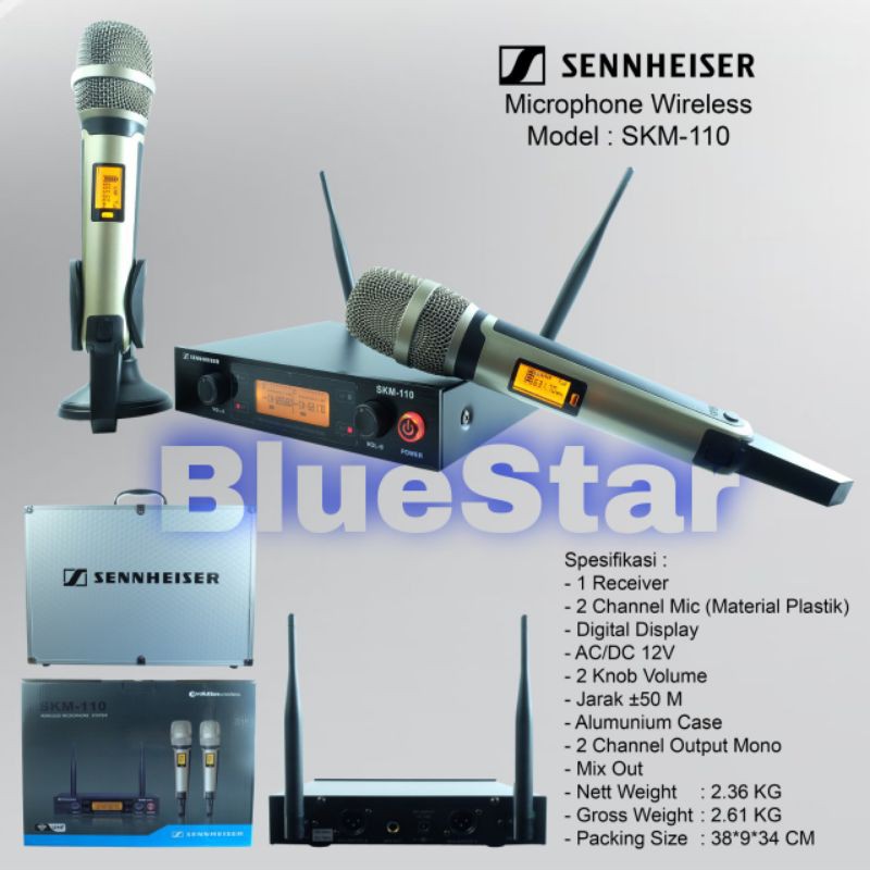 Mic Wireless Sennheiser SKM 110 Handheld