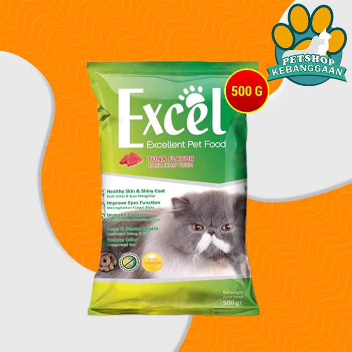 Makanan Kucing Excel Cat 500gr All varian