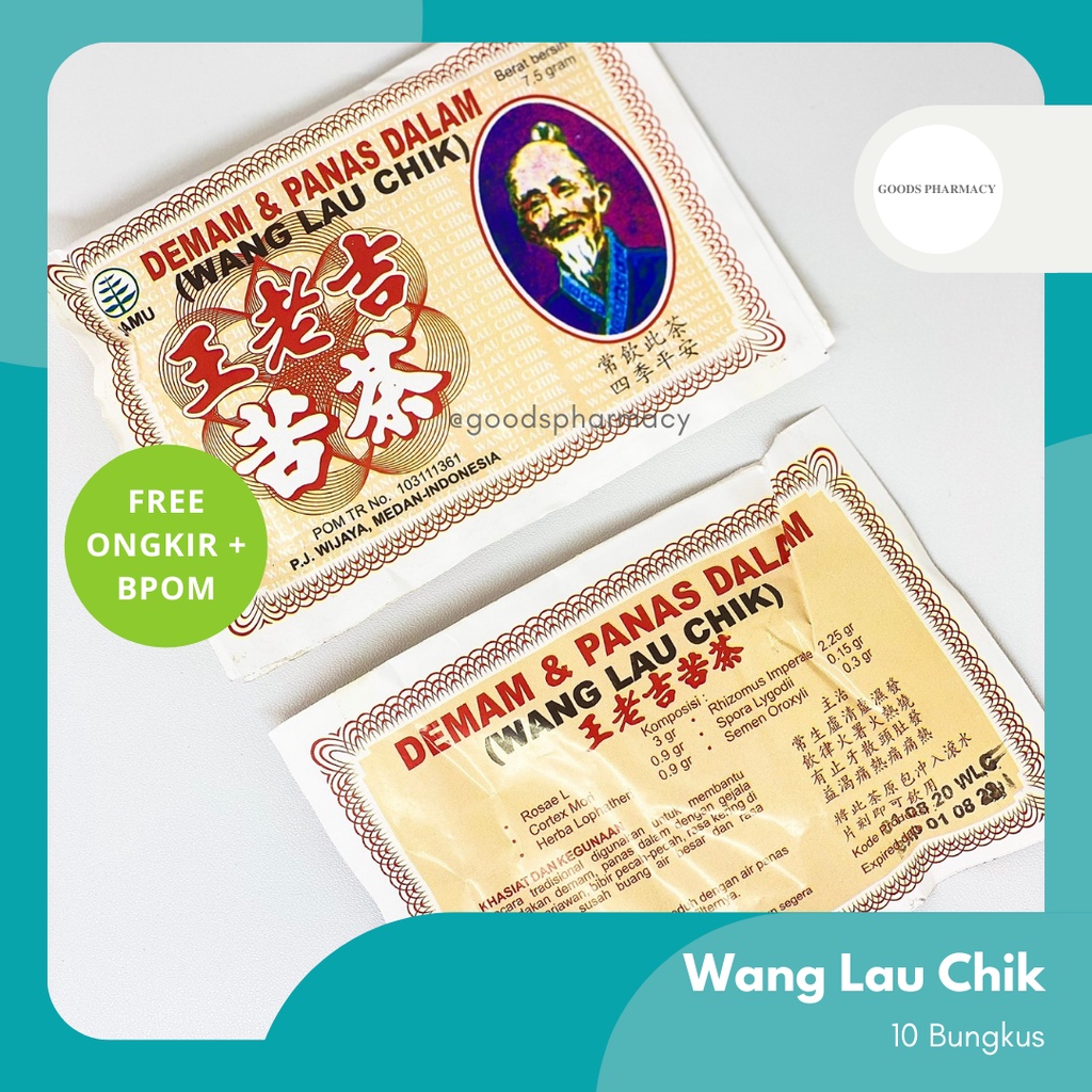 

Wang Lau Chik (Demam & Panas Dalam)
