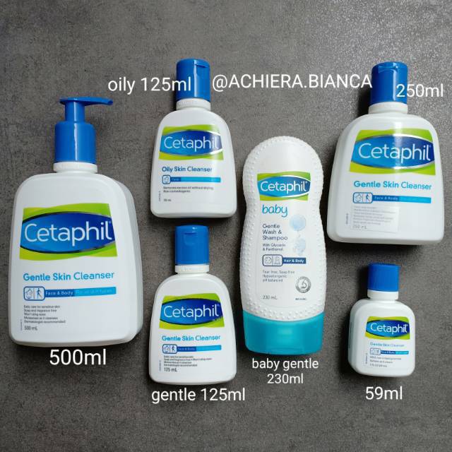 cetaphil oily dan gentle