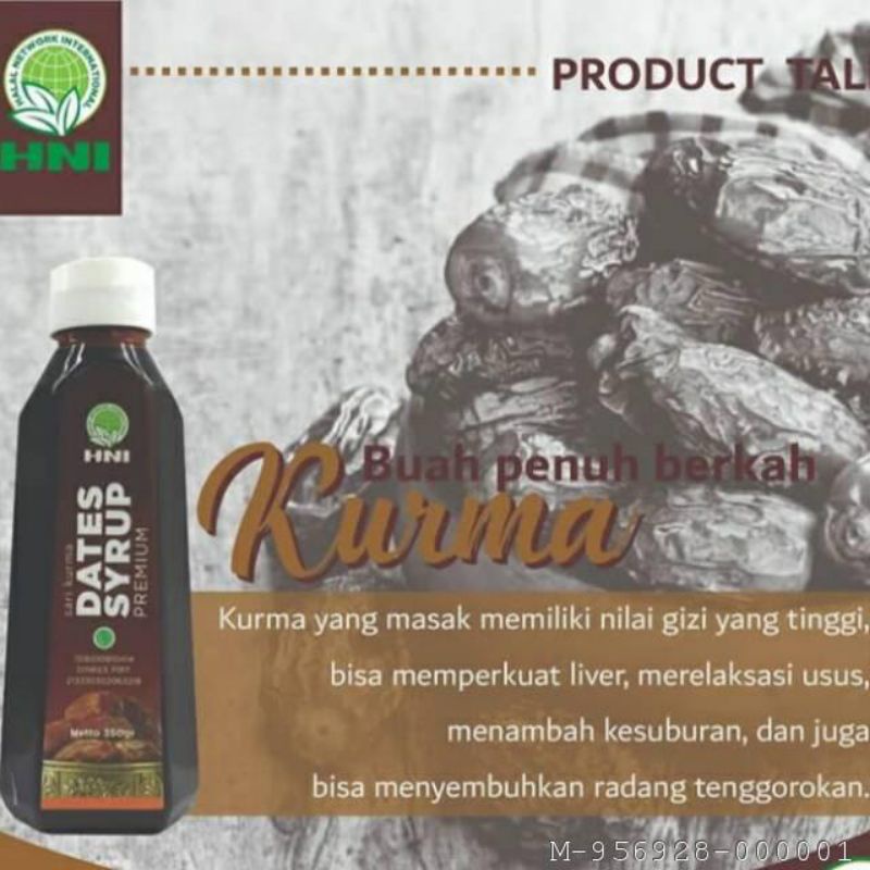 

DATES SYRUP KURMAN VTPR-017