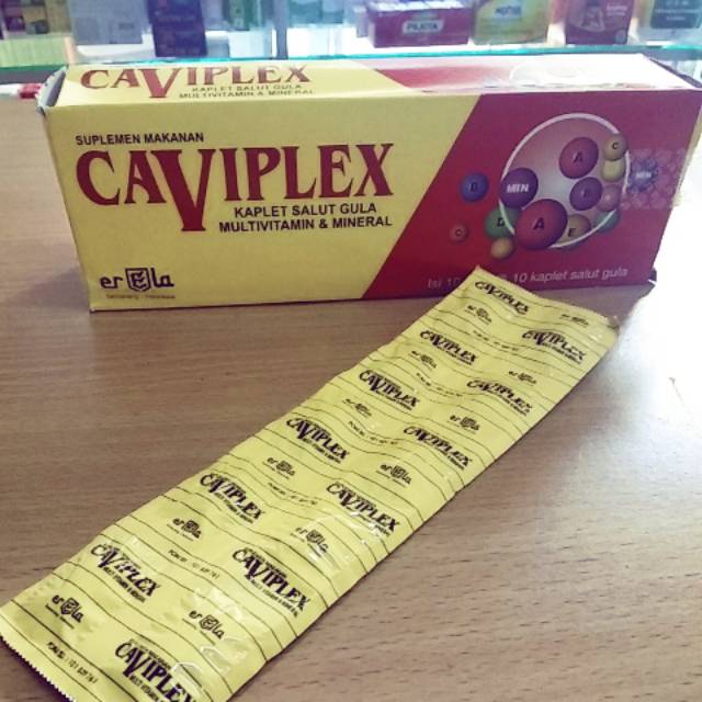 multivitamin C caviplex isi 10 tablet