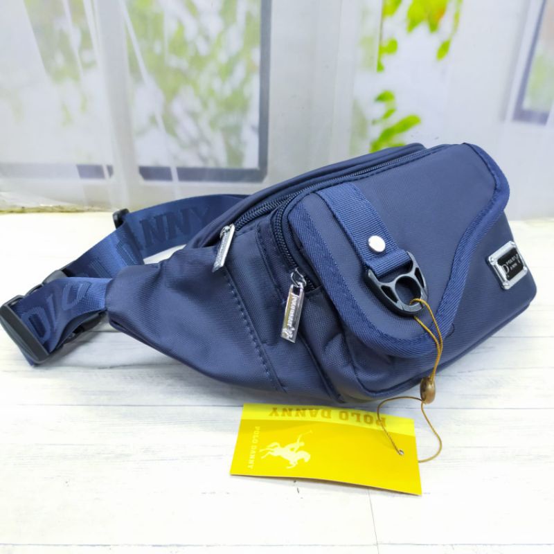 COD TAS PINGGANG POLO DANNY asli TAS SLEMPANG  pria waistbag polo danny termurah