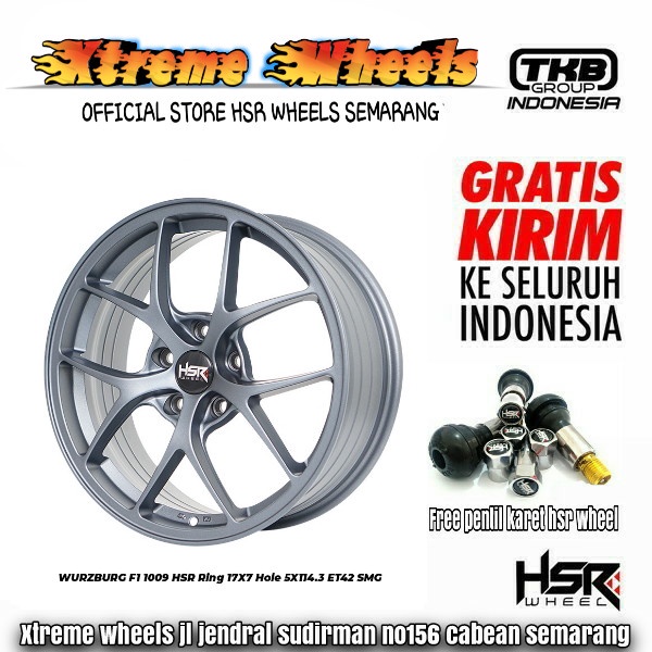 velg hsr wheel wurzburg ring 17 xpander innova terios rush civic crv