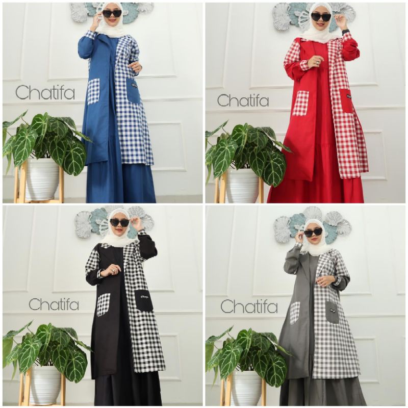 Abaya Gamis CHATIFA Original
