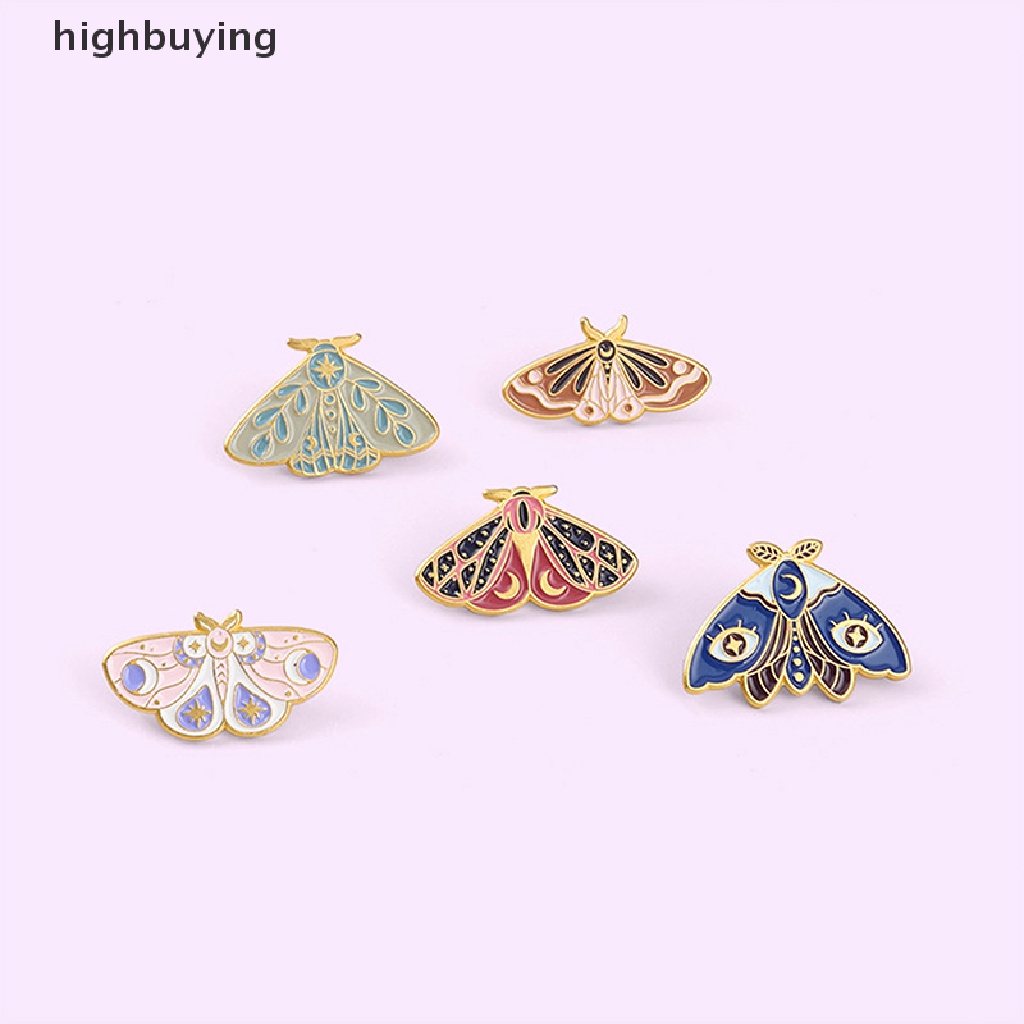 Hbid Bros Pin Enamel Bentuk Serangga Kartun Warna Warni Untuk Hiasan Tas