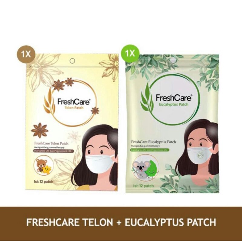 FreshCare Eucalyptus Aromatherapy Patch Masker Sticker Aroma