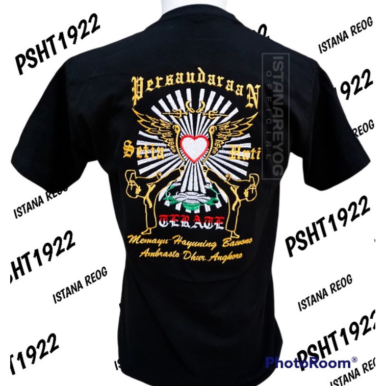 KAOS WARGA PSHT BORDIR 001 / JEMPER WARGA PSHT / SETIA HATI TERATE / SAKRAL WARGA PSHT/ KAOS WARGA PSHT / KAOS JEMPER SETUA HATI / KAOS TERATE