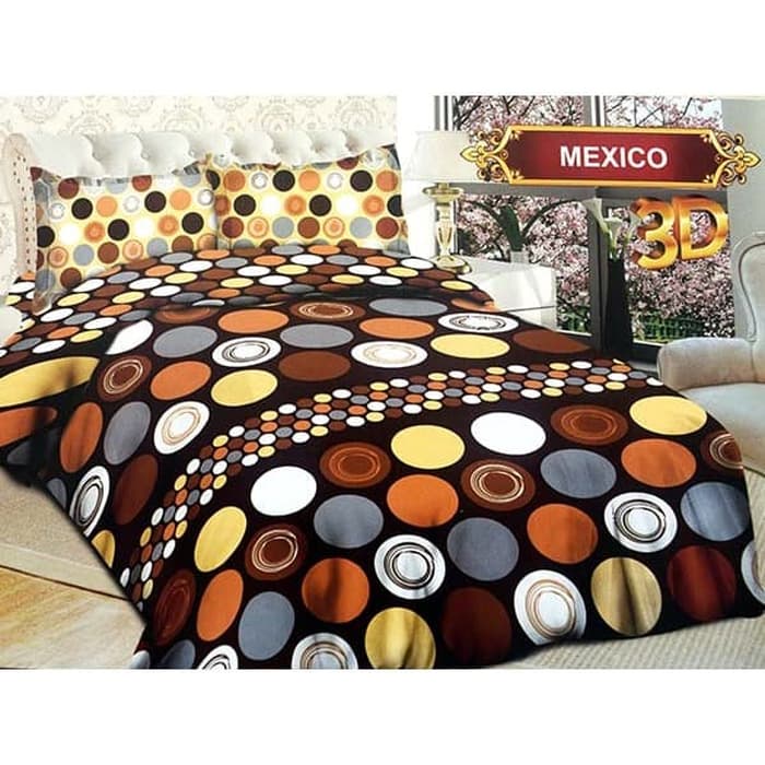 Ss Bedcover Set Rumbai BONITA 180 RUMBAY 180x200 King Size No 1 Bed Cover MIX MOTIF