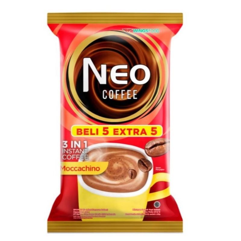 NEO COFFEE MOCCACHINO ISI 10 SACHET 20GR