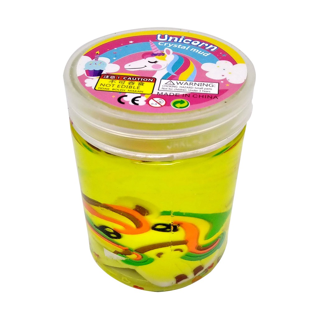 Slime Clear with Unicorn Mainan Anak