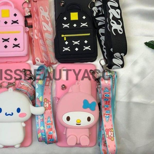 CASE BONEKA TAS DOMPET KOIN + GANTUNGAN TALI HP SELEMPANG REDMI 10A/ NOTE 9 /NOTE 9 PRO/ 9/ 9 PRIME/