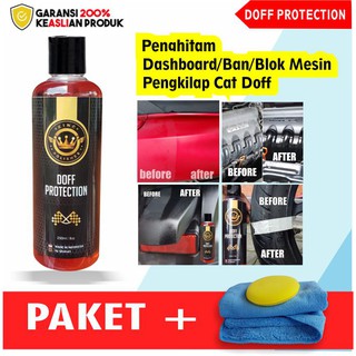  DOFF  PROTECTION Perawatan Motor Cat  Doff  Penghitam Body 