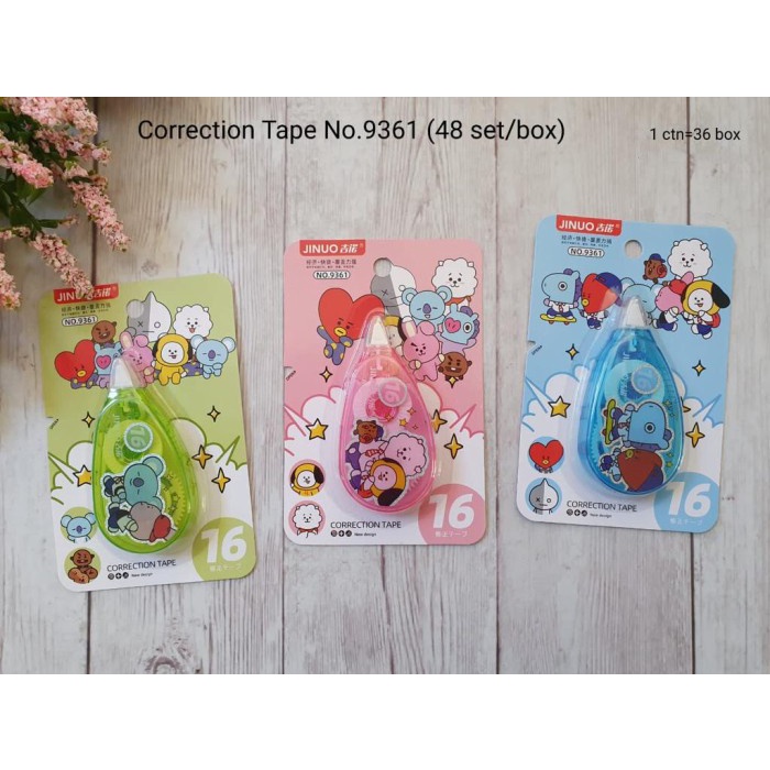 

Correction tape tipex 16m bts