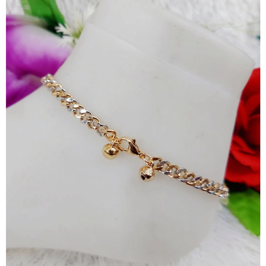 Set Perhiasan Xuping Kalung/Gelang Rantai Kombinasi F92
