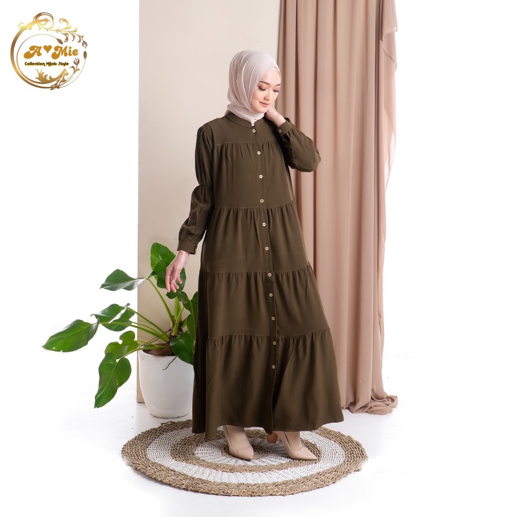 gamis modern / gamis syanaz 9007