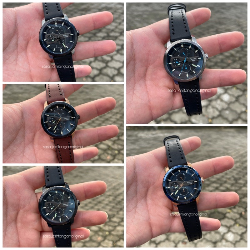 Jam Tangan Alexandre Christie Ac 6562 / Ac 6270 Original Wanita Kulit