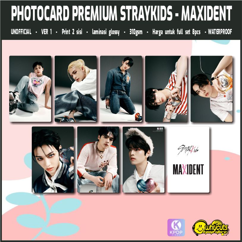 PHOTOCARD SET PREMIUM KPOP / STRAYKIDS NO EASY