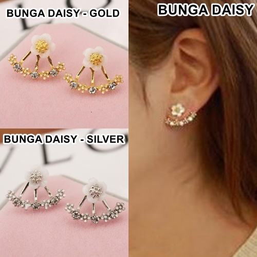 Anting Wanita Daisy Sun Flower Bunga Daisy dan Gaya Simple Korea