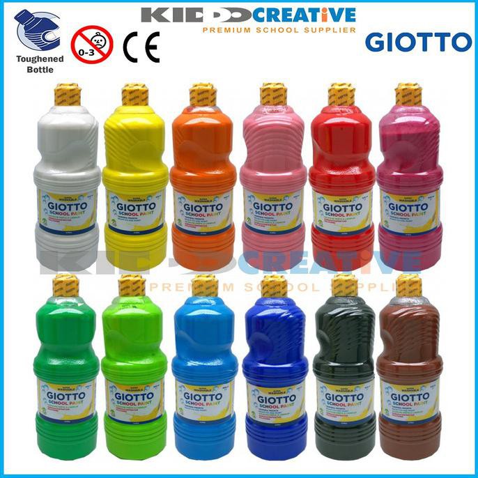 

New! Giotto School Paint 1000 Ml - Warna Termurah