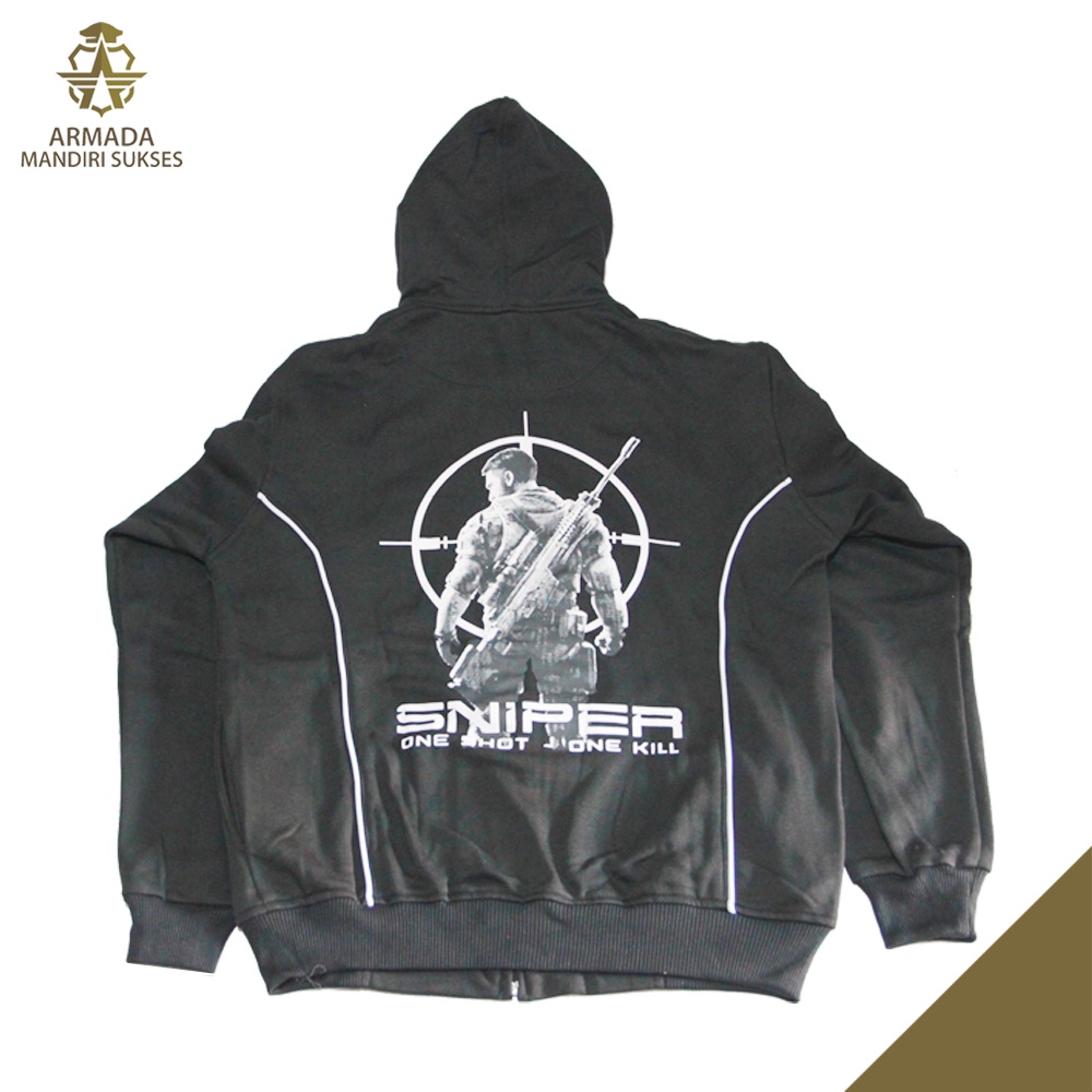 Hoodie Sniper - Sweater Sniper Velcro