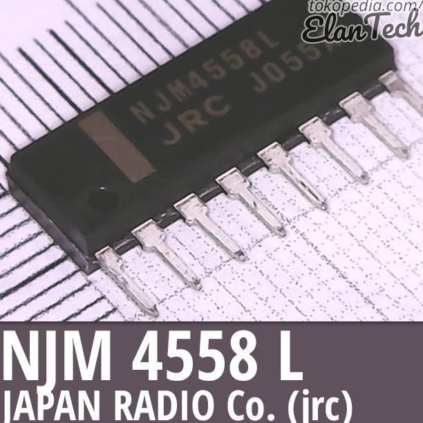 JRC4558 / NJM4558 JRC NJM 4558L JRC4558L Ori Original Asli elant33 Segera Beli