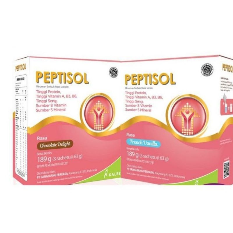 

PEPTISOL 190/189 gr - Nutrisi Lengkap Tinggi Protein