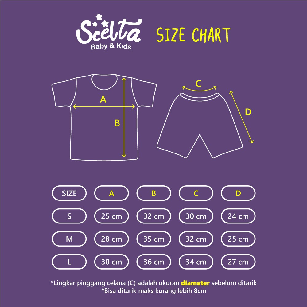 Scelta Baby - Setelan Baju Lengan Dan Celana Pendek Bayi Stl C F2 thumbnail 2