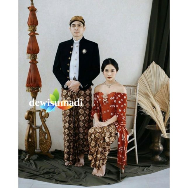 Set Couplean / Prewedd/ Pakaian Adat Jawa
