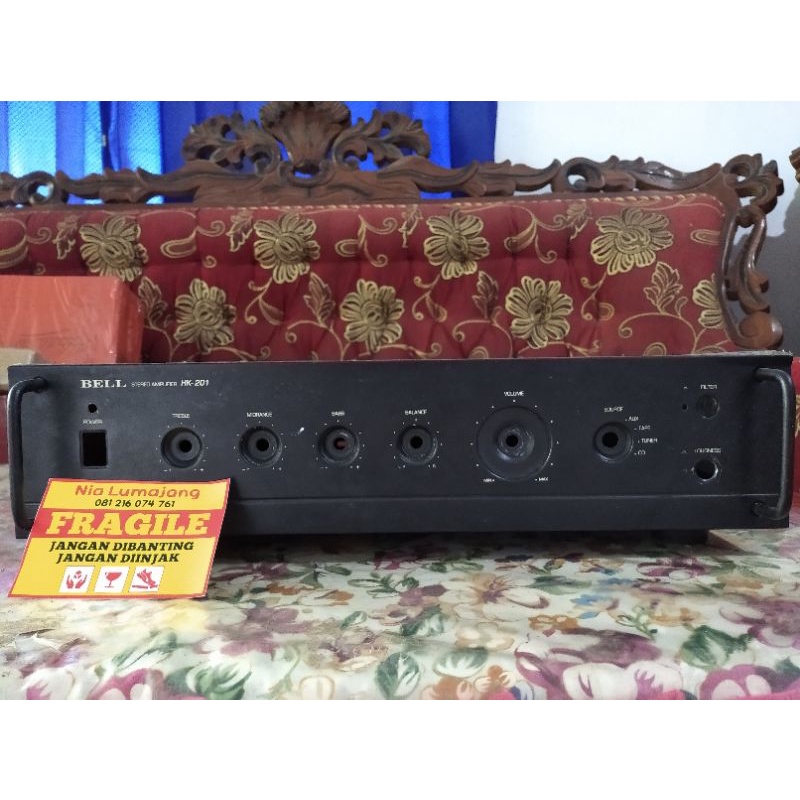 Box Amplifier BELL HK-201 (Bekas Normal)