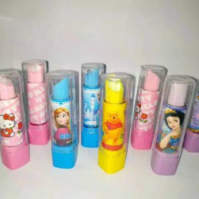 

Penghapus pensil model lipstik
