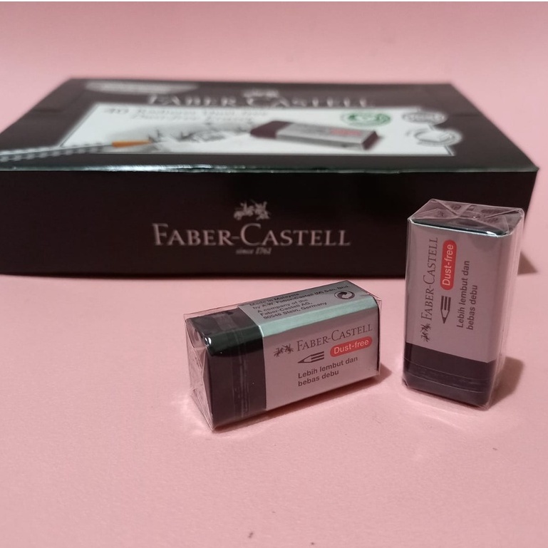 Penghapus Hitam Faber Castell Kecil