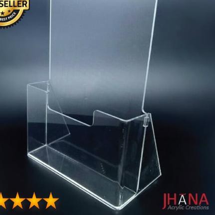 

HOT tempat brosur akrilik murah / acrylic Uk A5 TB35 KJ4