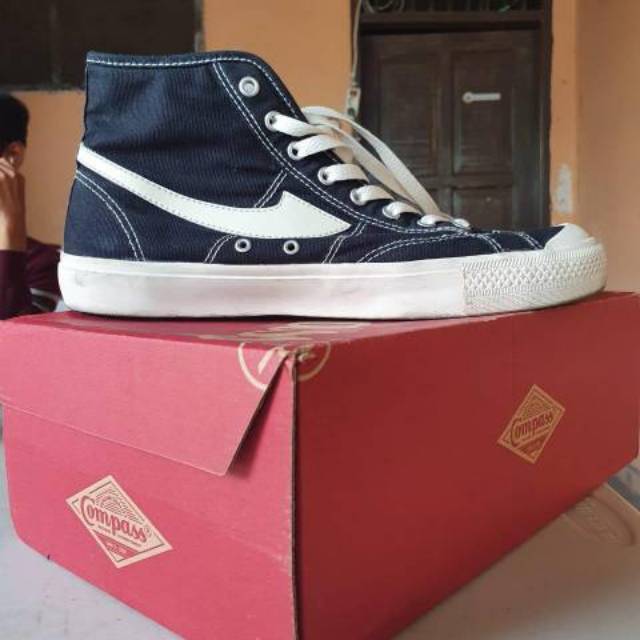  Sepatu  Compass  Gazelle HI BW Shopee Indonesia