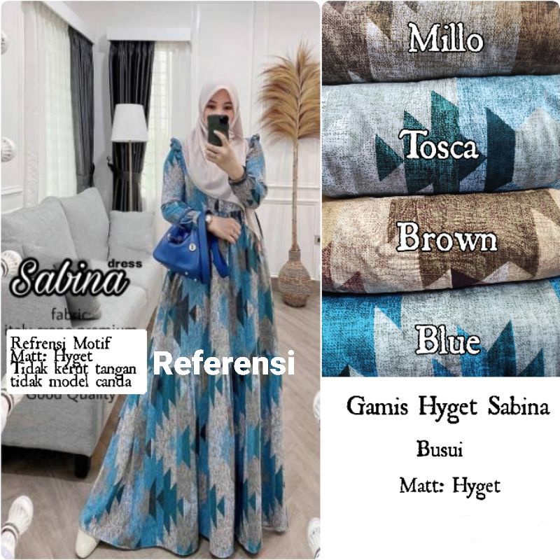 GAMIS HYGET JUMBO//GAMIS MURAH//Busui/BANYAK MOTIF