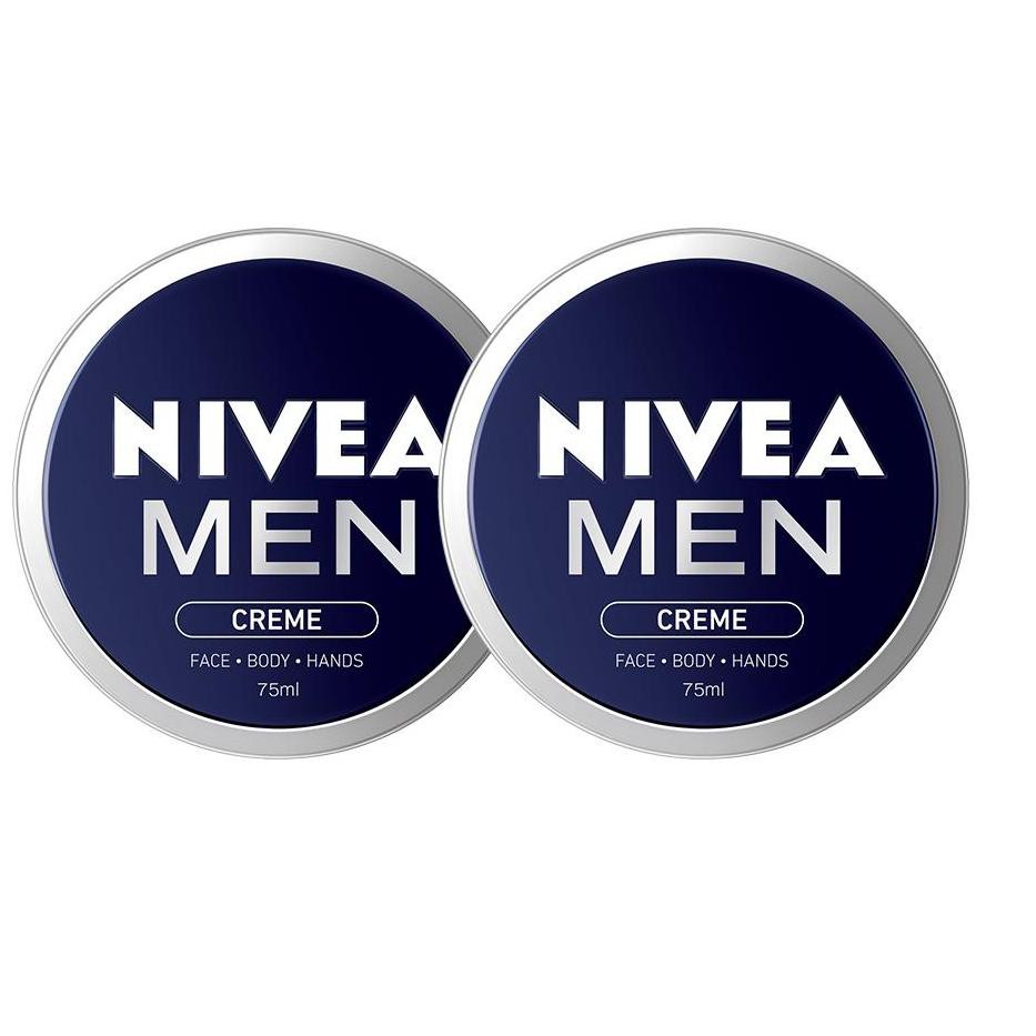 aq NIVEA MEN Creme 75mL Twinpack AGM Terlaris