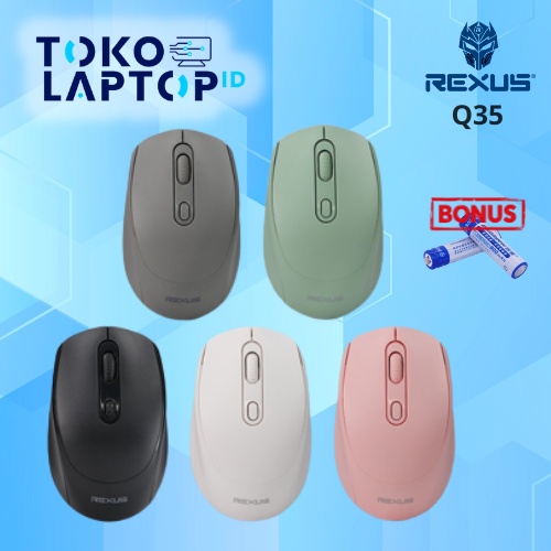 Rexus Q35 Wireless Silent Click Office Mouse