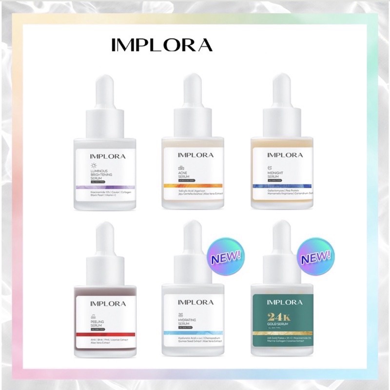 IMPLORA SERUM WAJAH SEMUA VARIAN / SERUM WAJAH IMPLORA