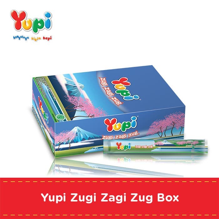 

YUPI ZUGI ZAGI ZUG 12*13gr / YUPI ZUGI ZAGI ZUG / PERMEN YUPI / YUPI