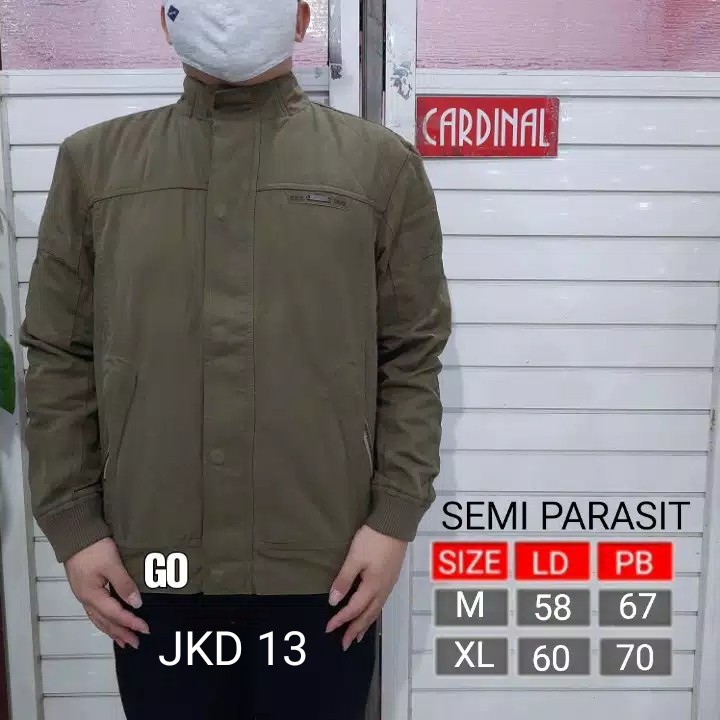 gos JKD CARDINAL JAKET KANVAS Cowok Casual Jaket Pria Outdoor Keren