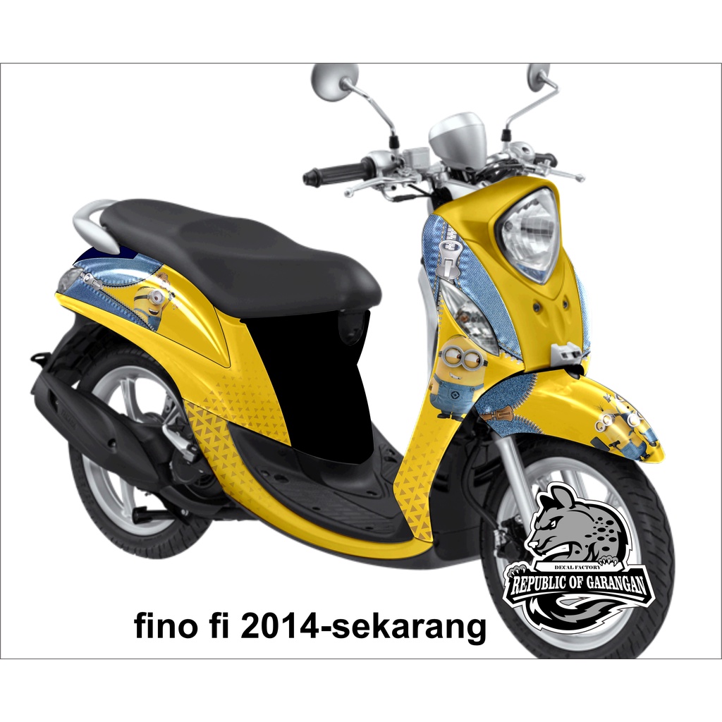 Stiker Fino Decal Full Body Fino Premium, grande, karbu fi all fino 2012-2022 costum sticker minion 